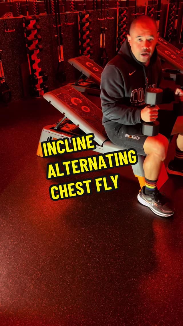 Incline Alternating Chest Fly TikTok preview