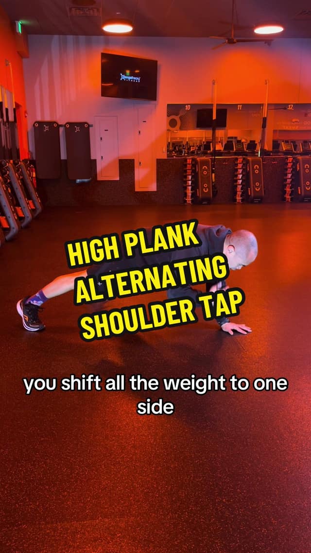 High Plank Alternating Hip Tap TikTok preview