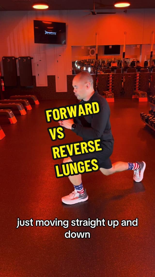 Forward vs. Reverse Lunges TikTok preview