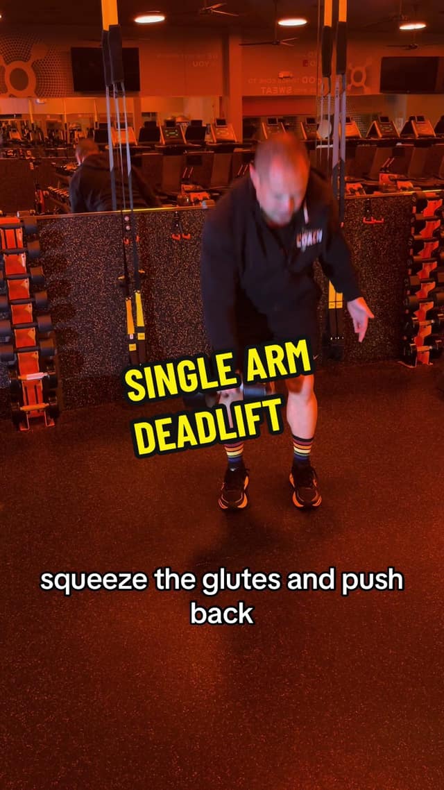 Single Arm Deadlift TikTok preview