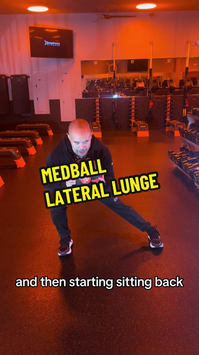 Medball Lateral Lunge TikTok preview