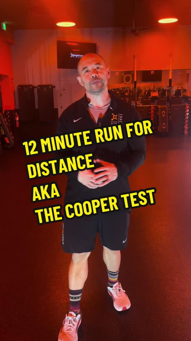 12 Minute Run for Distance aka The Cooper Test