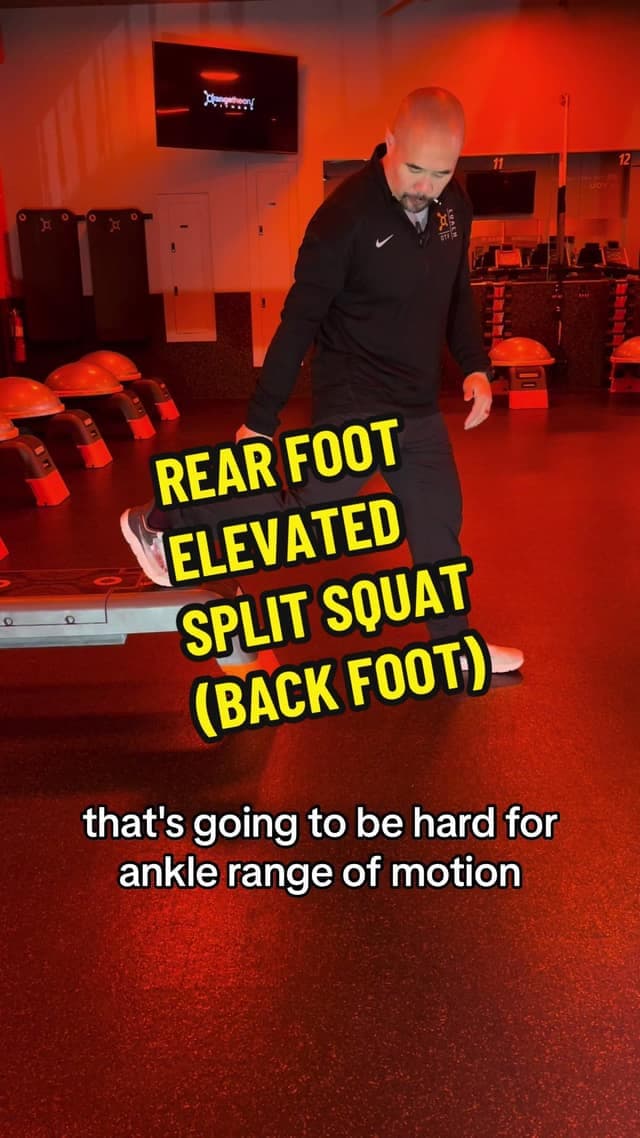 Rear Foot Elevated Split Squat (Back Foot) TikTok preview