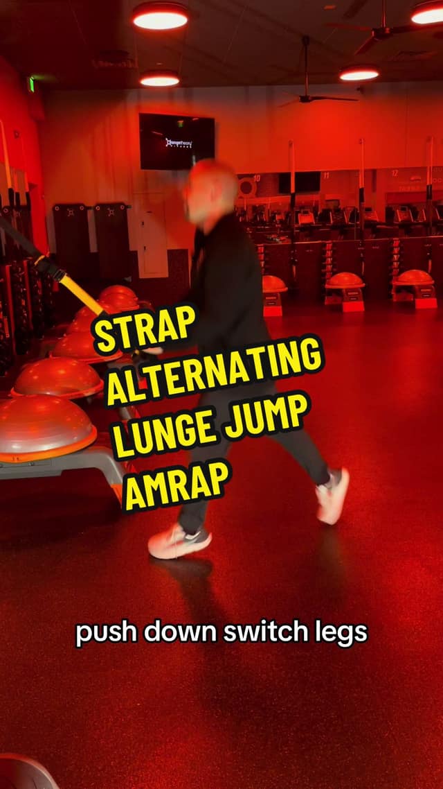 Strap Alternating Lunge Jump TikTok preview