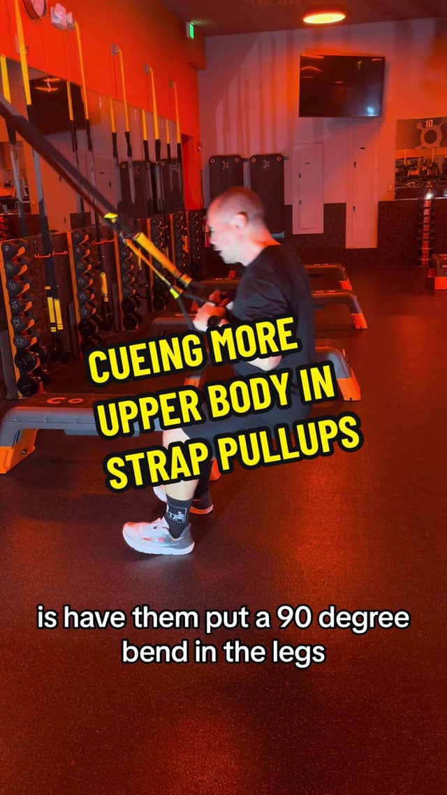 Cueing More Upper Body in Strap Pull-Ups TikTok preview