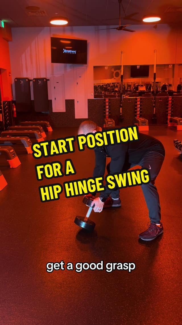Start Position for a Hip Hinge Swing TikTok preview