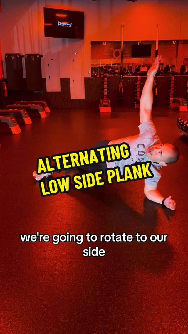 Alternating Low Side Plank TikTok preview