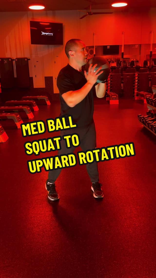 Med Ball Squat to Upward Rotation TikTok preview