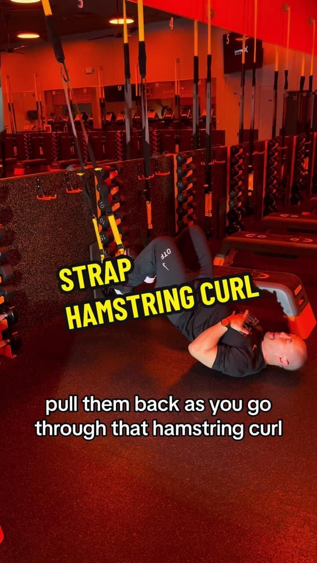 Strap Hamstring Curl TikTok preview