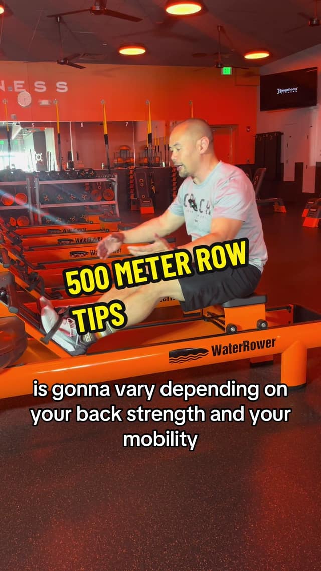 500m Row Tips