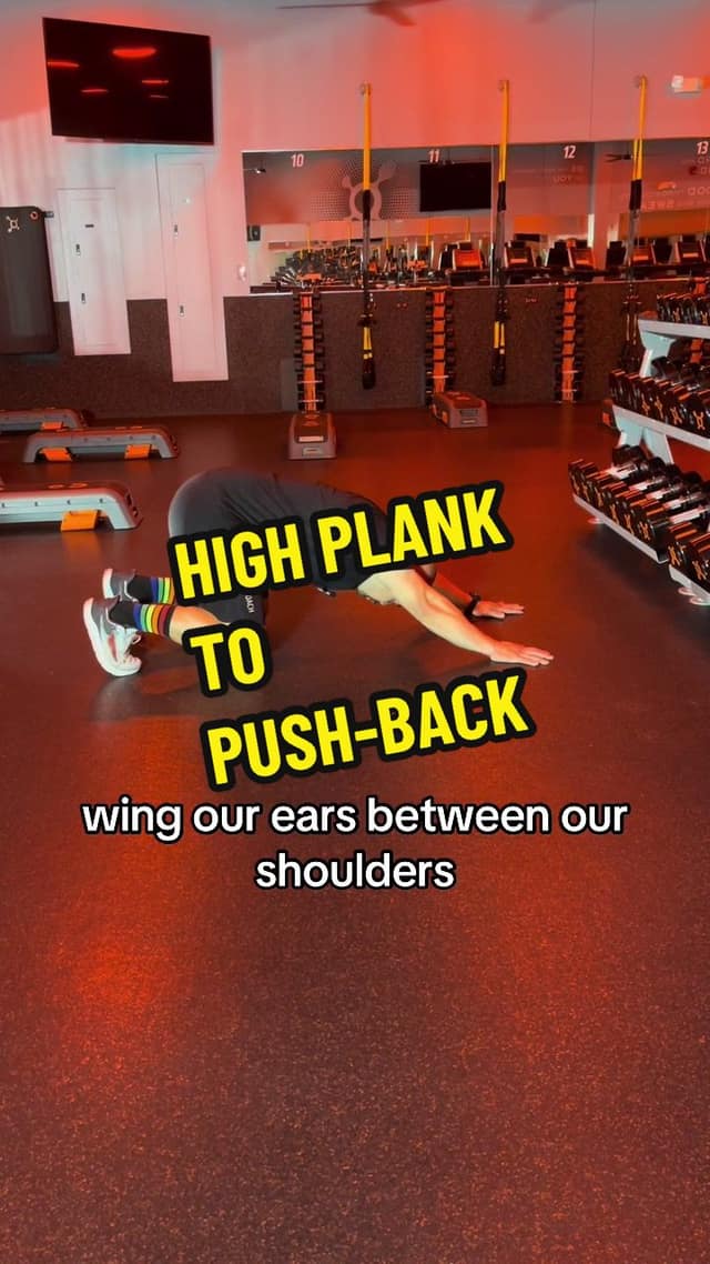 High Plank to Push-Back TikTok preview