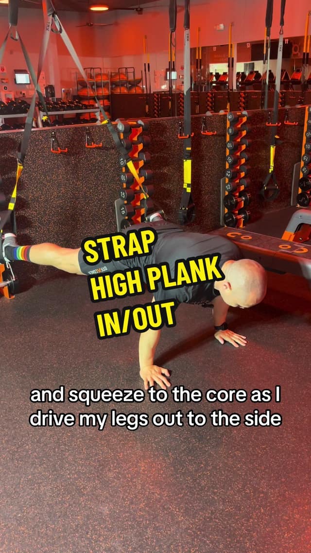 Strap High Plank In/Out TikTok preview