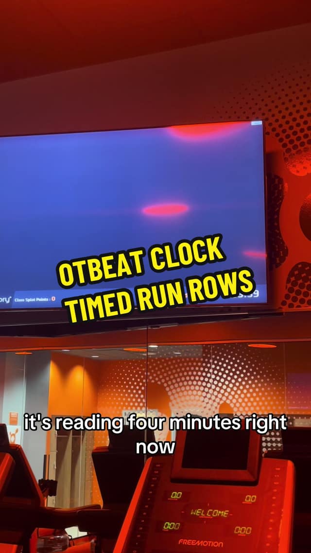 OTBeat Clock for Timed Run/Rows TikTok preview