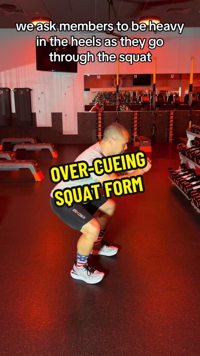 Over-Cueing Squat Form TikTok preview