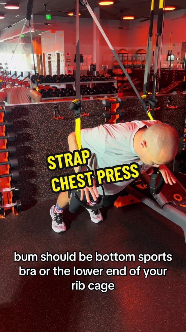 Strap Chest Press TikTok preview