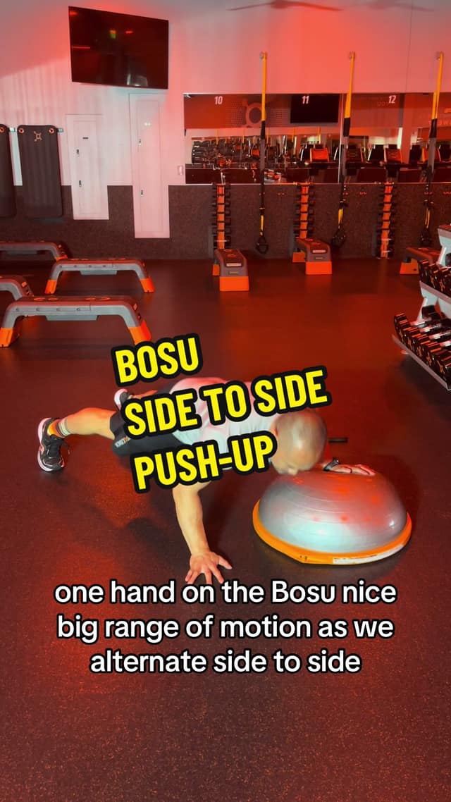 BOSU Side to Side Push-Up TikTok preview