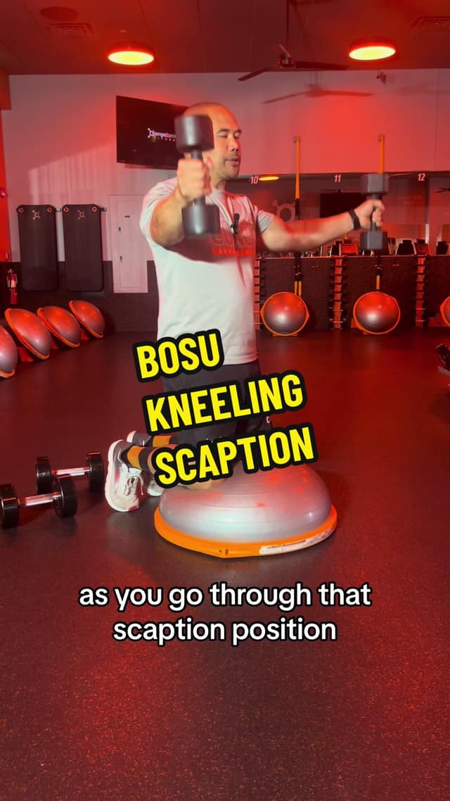 BOSU Kneeling Scaption TikTok preview