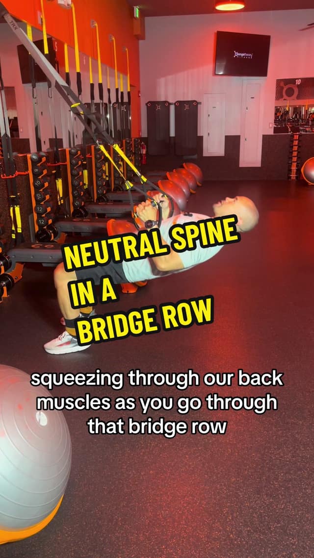 Neutral Spine in a Bridge Row TikTok preview