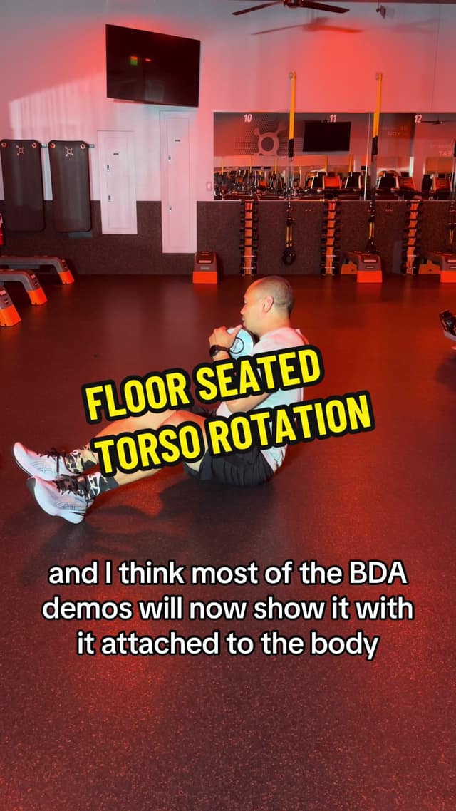 Floor Seated Torso Rotation TikTok preview