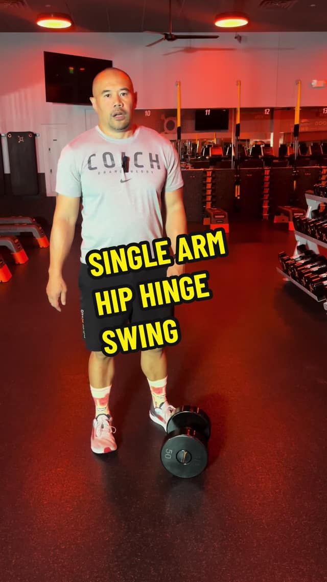 Single Arm Hip Hinge Swing TikTok preview