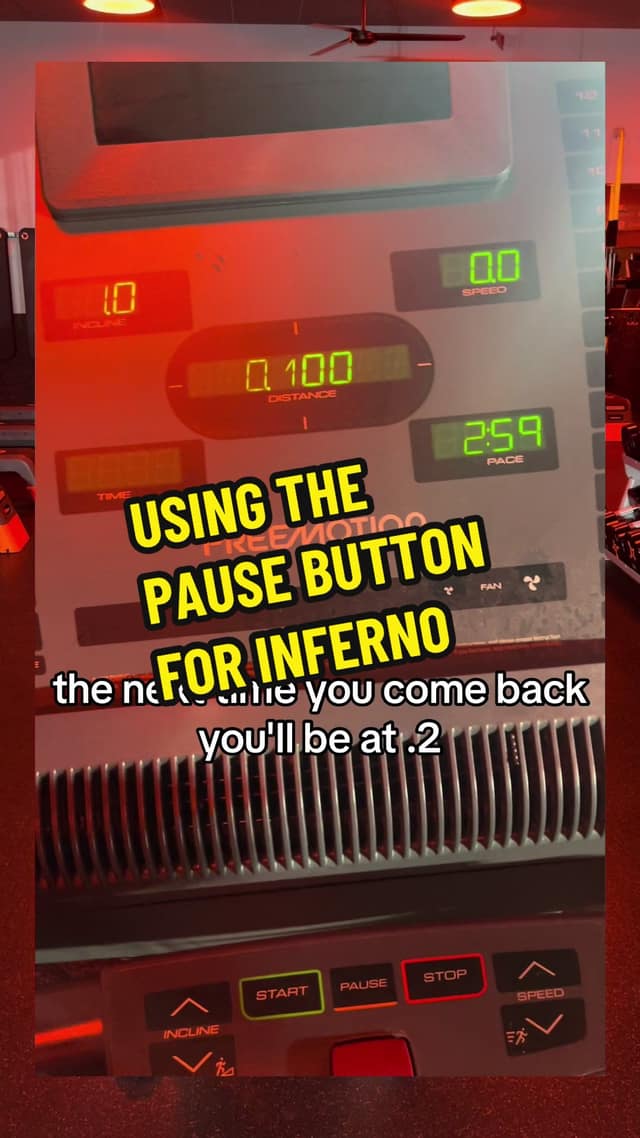 Using the Pause Button for Inferno TikTok preview