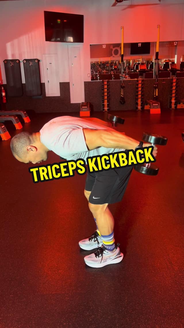 Triceps Kickback TikTok preview