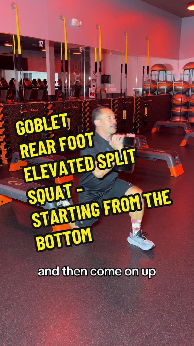 Goblet Rear-Foot-Elevated Split Squat TikTok preview