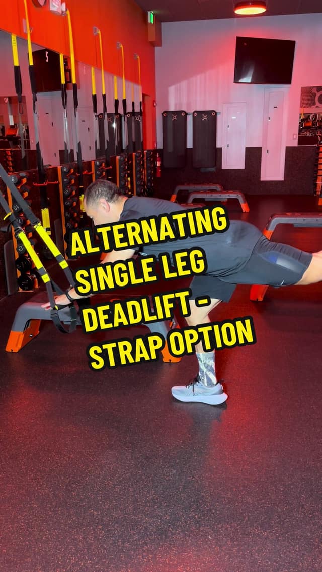 Alternating Single Leg Deadlift - Strap Option TikTok preview