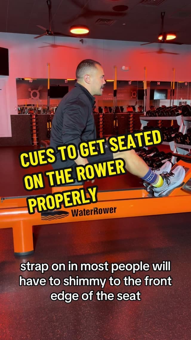 Cues to Get Seated on the Rower Properly TikTok preview