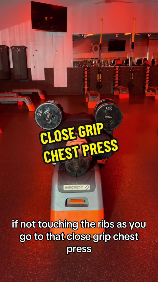 Close Grip Chest Press TikTok preview