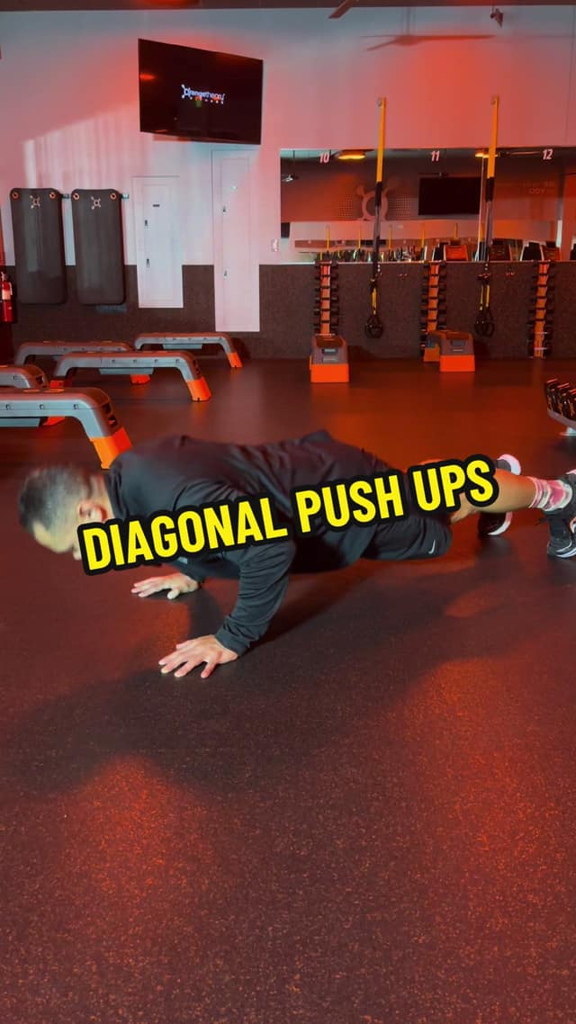 Diagonal Push Ups TikTok preview