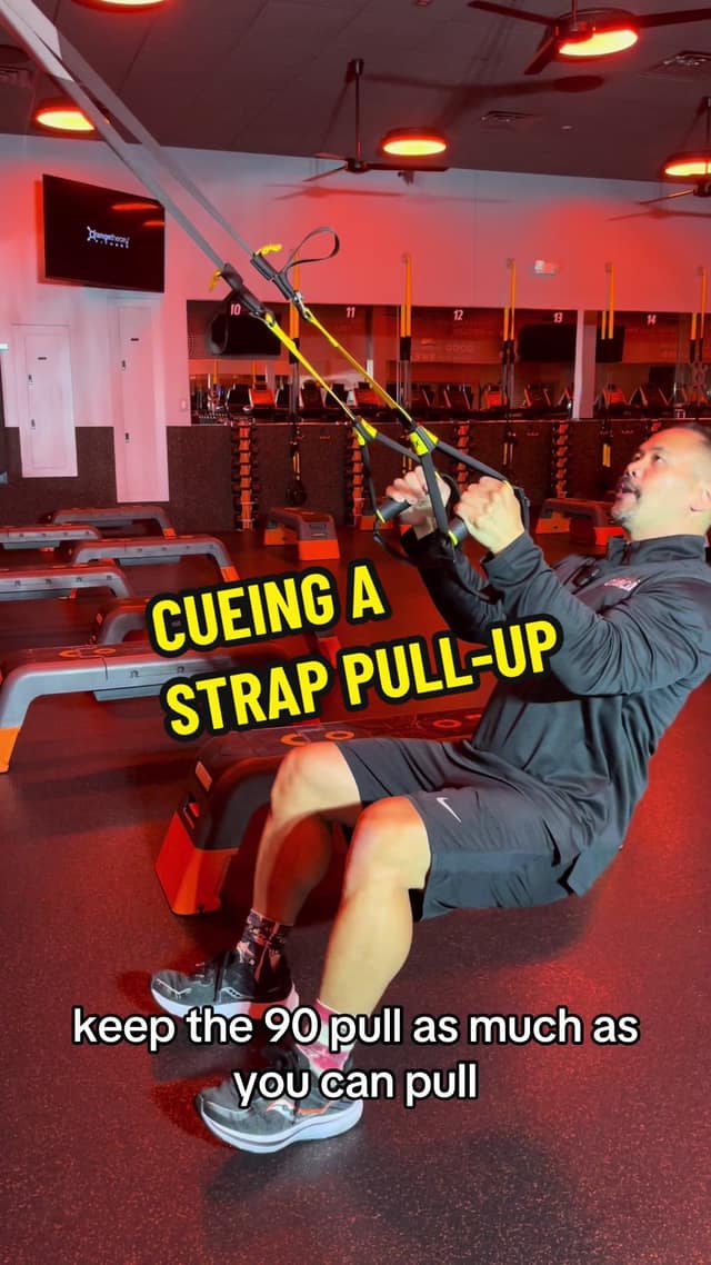Cueing a Strap Pull-up TikTok preview