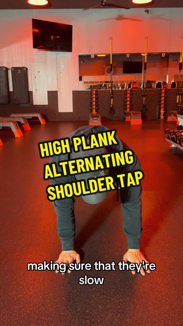 High Plank Alternating Hip Tap TikTok preview