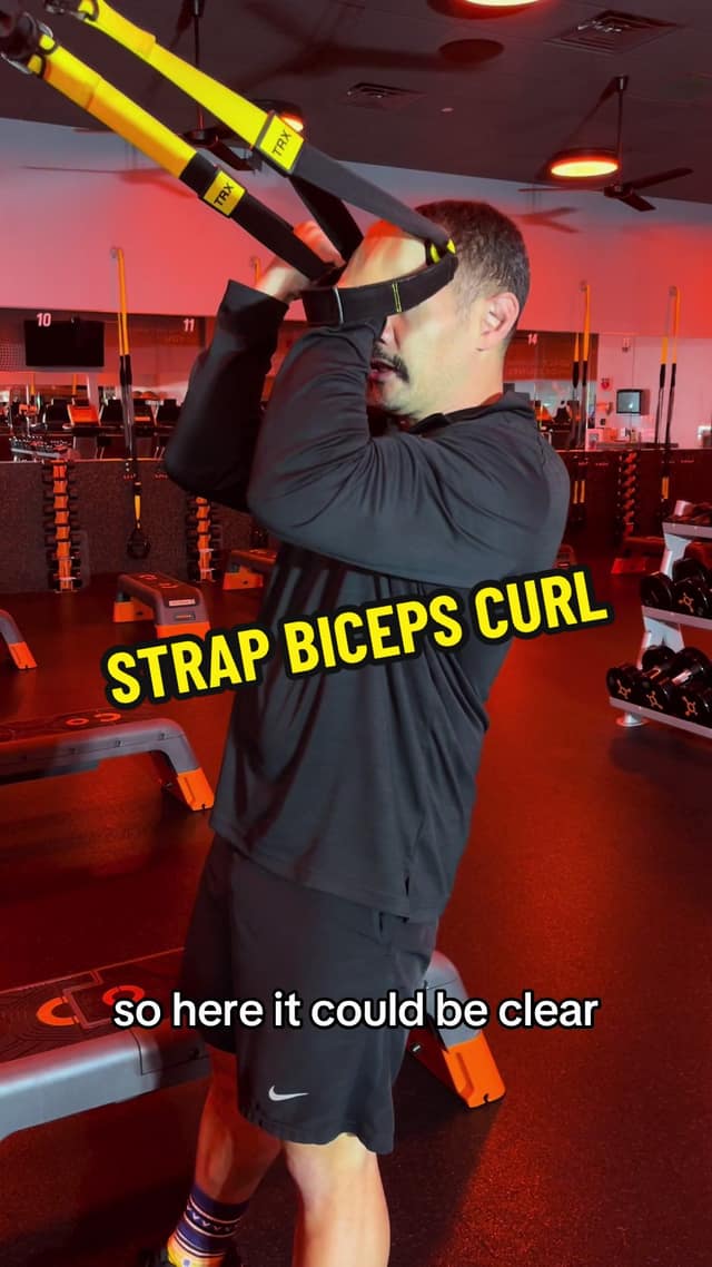 Strap Biceps Curl TikTok preview