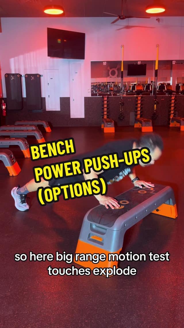 Bench Power Push Up Options TikTok preview