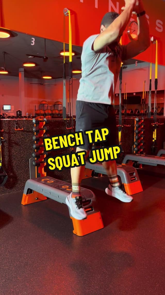 Bench-Tap Squat Jump TikTok preview