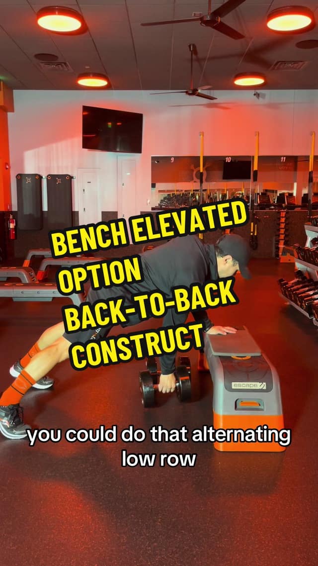 Bench-Elevated Back-to-Back Options TikTok preview