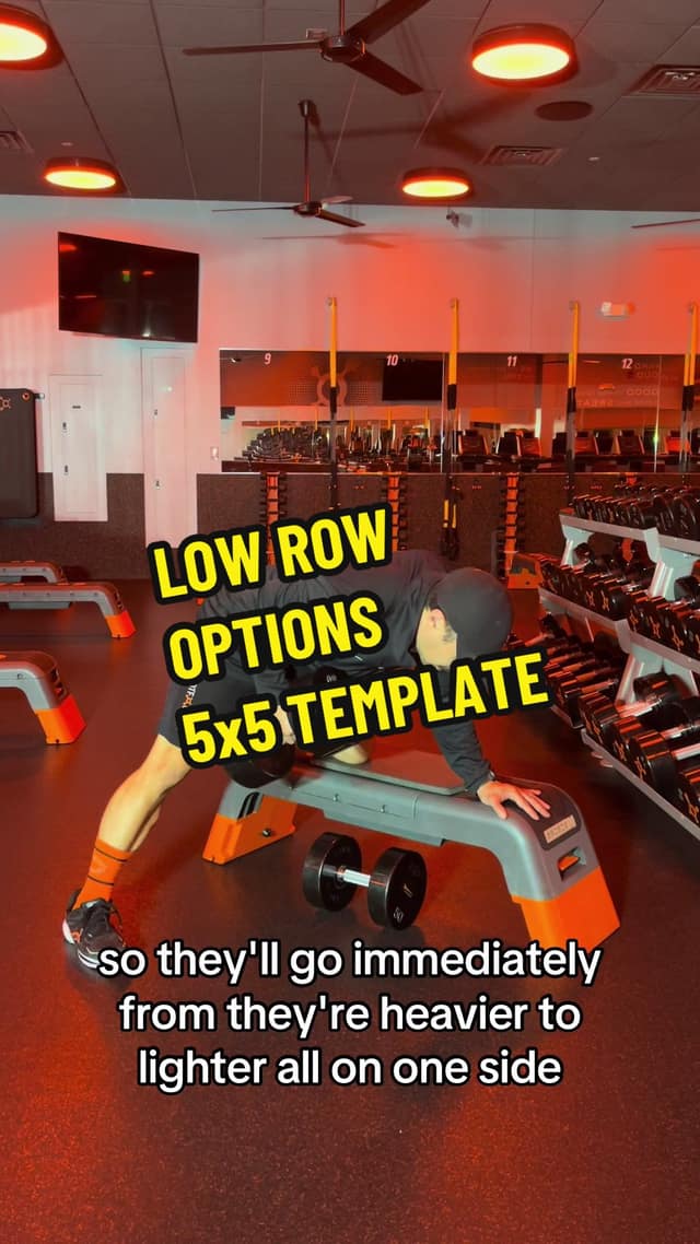 Low-Row Options for a 5x5 Template TikTok preview