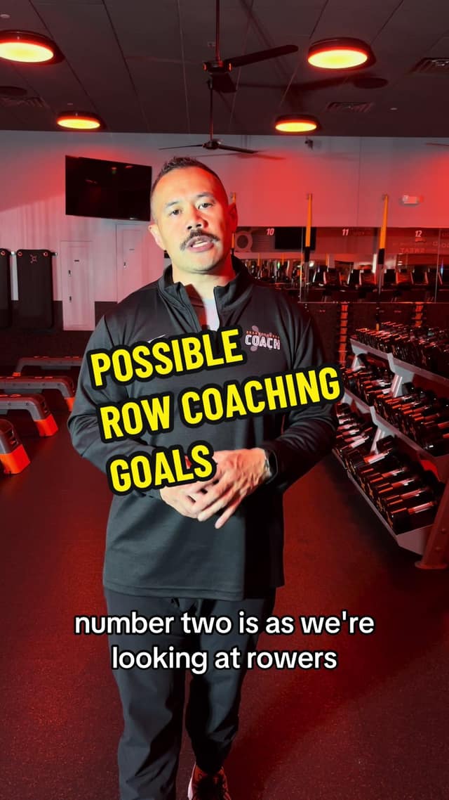Possible Row Coaching Goals TikTok preview