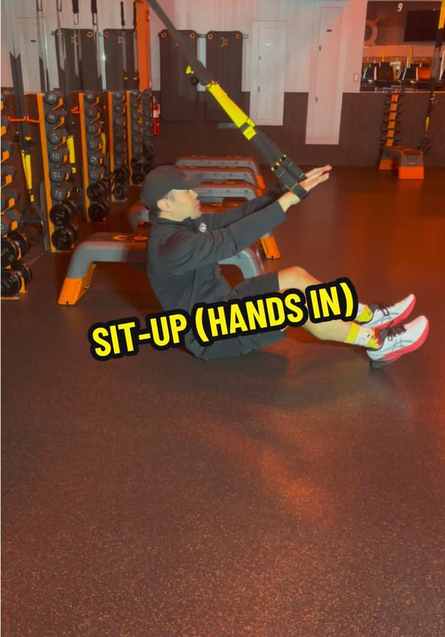 Strap Sit-Up (Hands In) TikTok preview