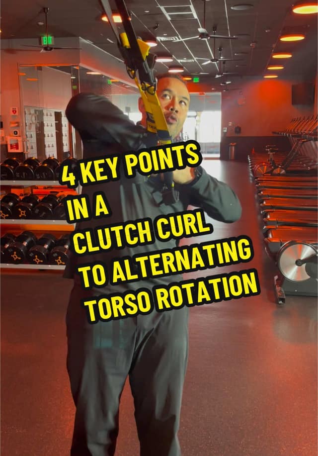 Clutch Curl to Torso Rotation Rehearsal TikTok preview