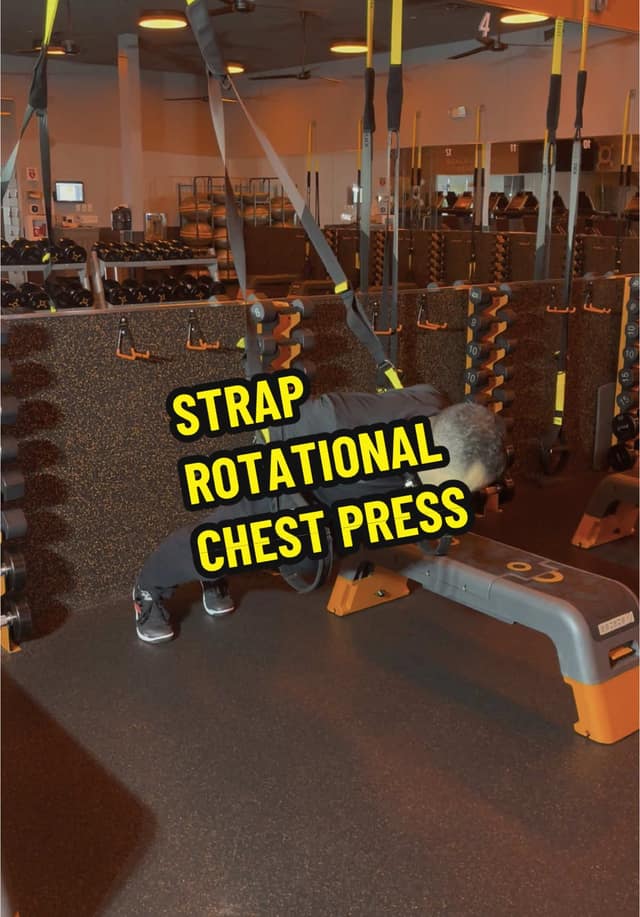 Strap Rotational Chest Press TikTok preview