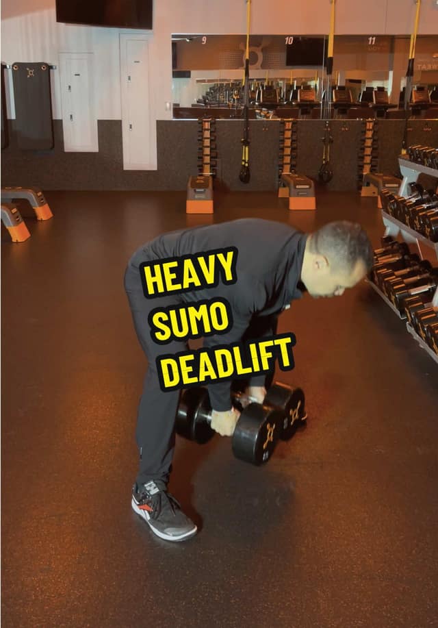 Heavy Sumo Deadlift TikTok preview