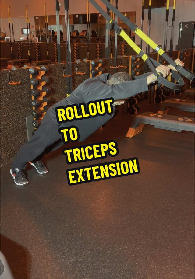 Strap Rollout to Triceps Extension TikTok preview