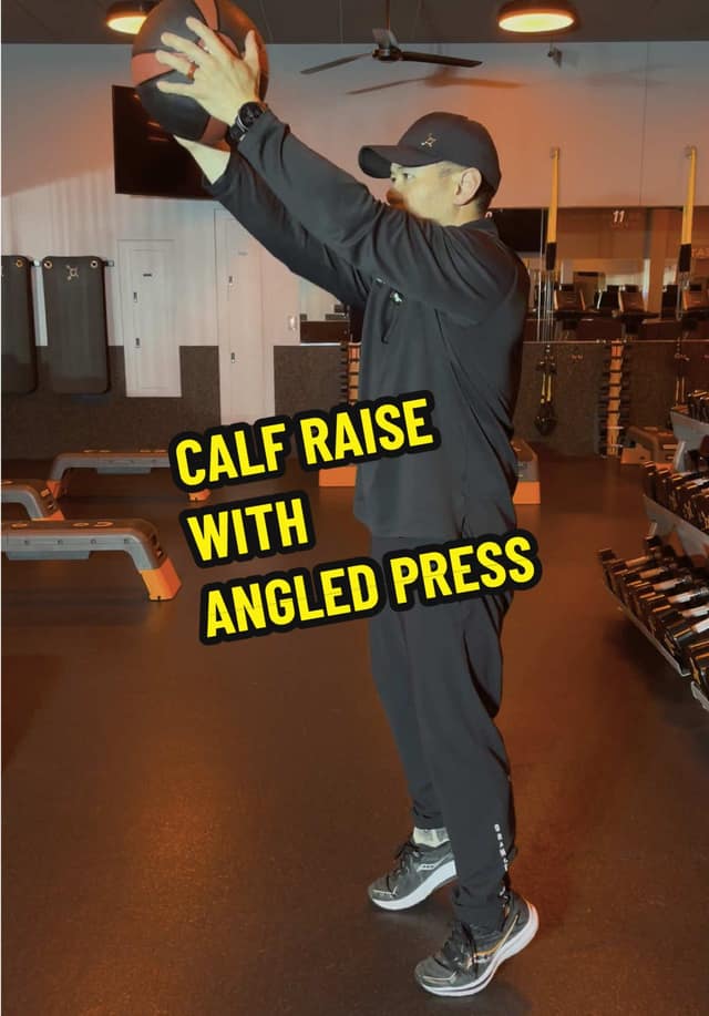 Calf Raise with Angled Press TikTok preview