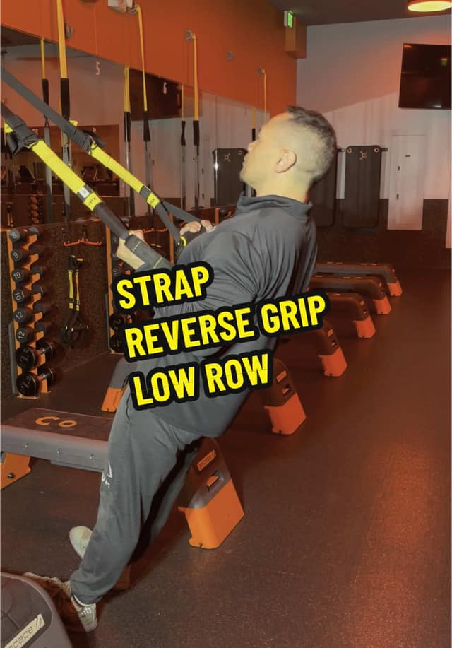 Strap Reverse-Grip Low Row TikTok preview