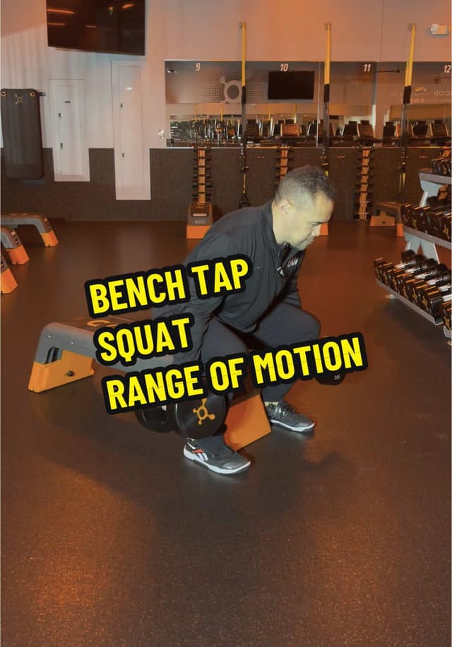 Bench-Tap Squat Range of Motion TikTok preview