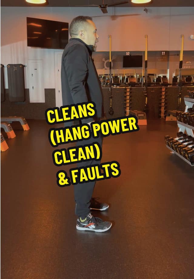 Cleans (Hang Power Cleans) & Faults TikTok preview