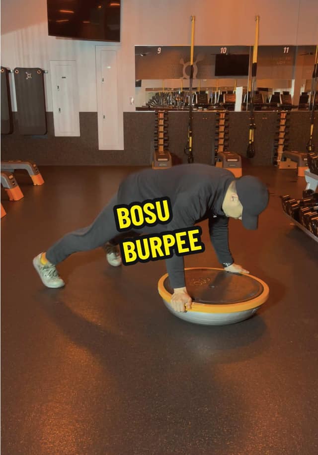 BOSU Burpee TikTok preview