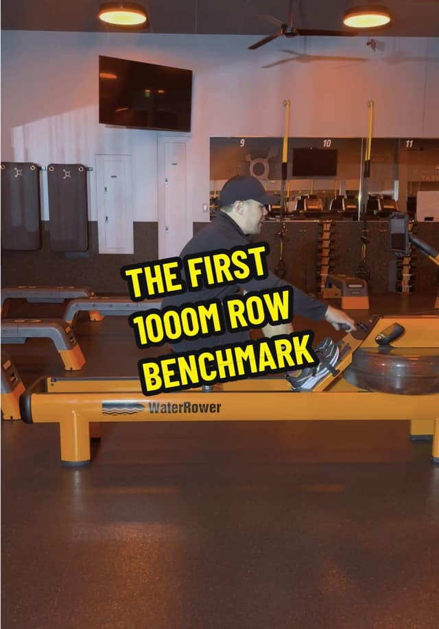 1000m Row Benchmark TikTok preview